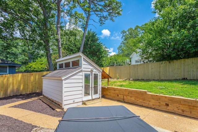 210 Dawn St, Signal Mountain, TN 37377 - view of outbuilding with a fenced backyard