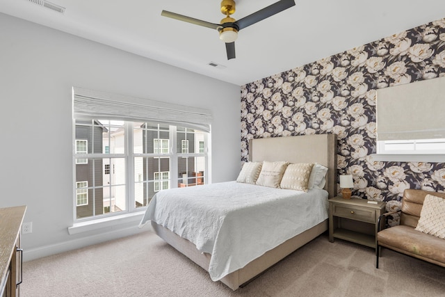 1476 Chatt City Way, Chattanooga, TN 37408 - bedroom with light colored carpet and ceiling fan