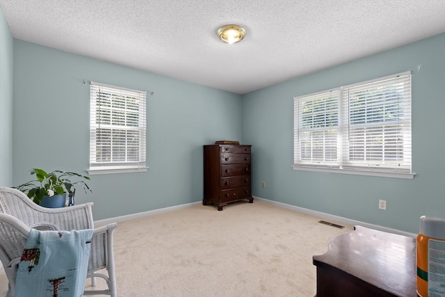 6233 Brenda Ct, Harrison, TN 37341 - sitting room with carpet and a textured ceiling