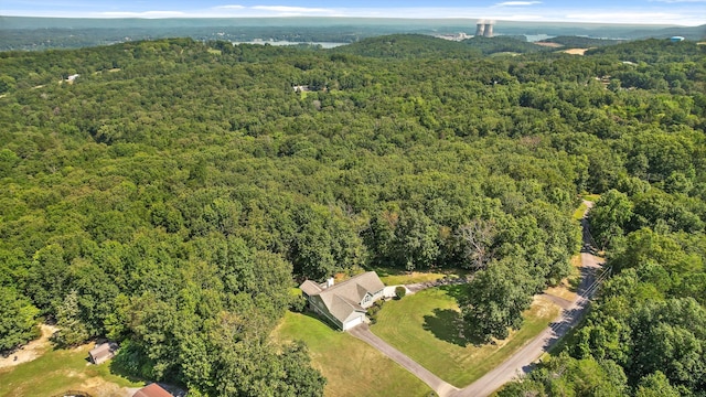 6233 Brenda Ct, Harrison, TN 37341 - aerial overview of property's location featuring a forest