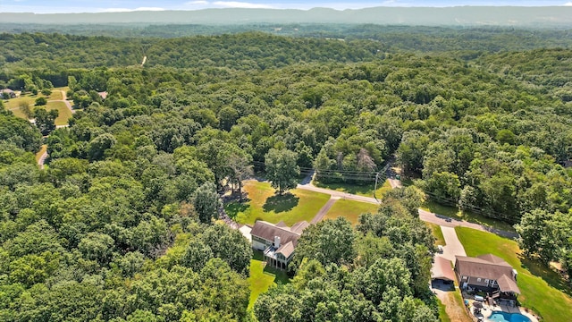 6233 Brenda Ct, Harrison, TN 37341 - bird's eye view of a heavily wooded area