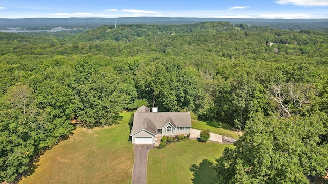 6233 Brenda Ct, Harrison, TN 37341 - view from above of property featuring a forest