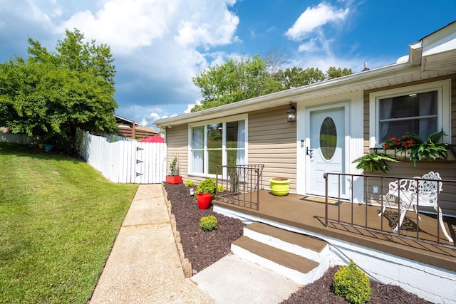 3707 Norma Dr, Chattanooga, TN 37412 - view of exterior entry featuring a gate