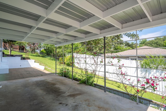 3707 Norma Dr, Chattanooga, TN 37412 - fenced backyard featuring a patio area
