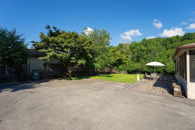 100 Pine Cone Ln, Chattanooga, TN 37415 - view of yard with a deck