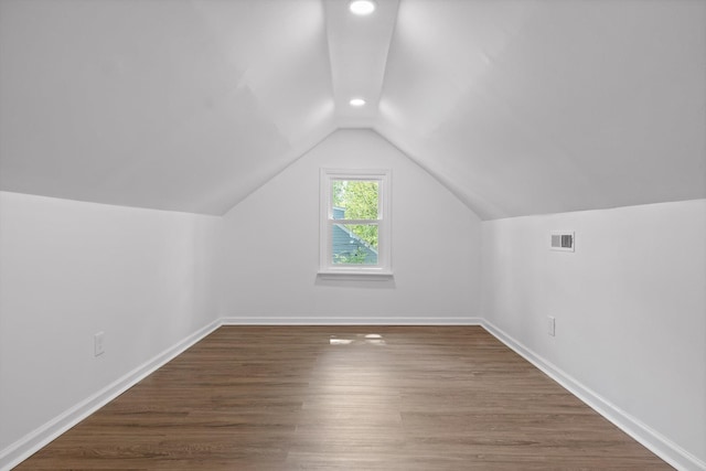 3002 Peggy Ln, Chattanooga, TN 37404 - additional living space featuring lofted ceiling, wood finished floors, and recessed lighting