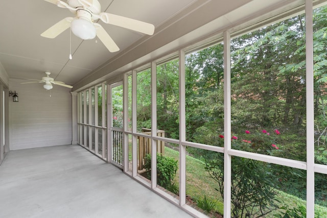 3609 Brass Lantern Way, Chattanooga, TN 37415 - unfurnished sunroom featuring concrete floors