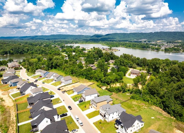 8340 Snowdrop Way, Ooltewah, TN 37363 - aerial view of residential area with a large body of water