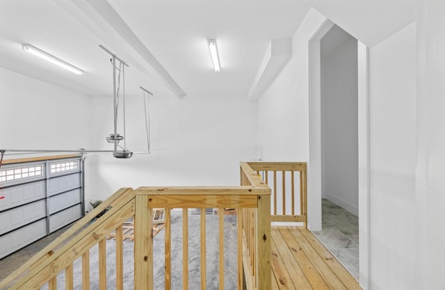 8340 Snowdrop Way, Ooltewah, TN 37363 - hall featuring wood-type flooring