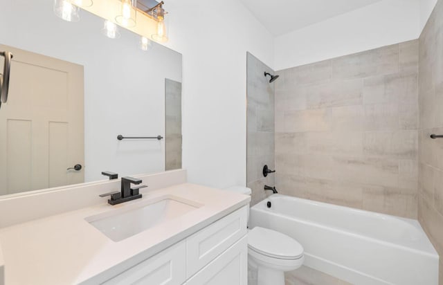 8340 Snowdrop Way, Ooltewah, TN 37363 - bathroom with vanity and tub / shower combination