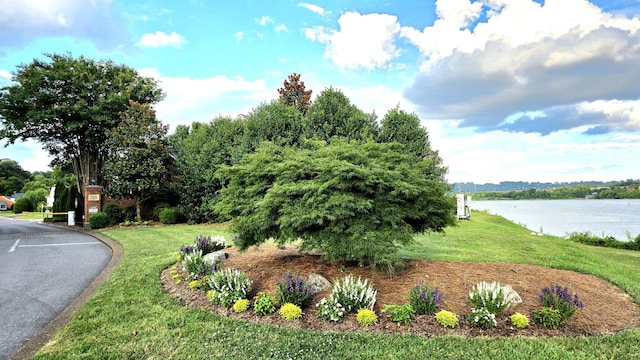 1103 Centennial Dr, Chattanooga, TN 37405 - community sign featuring a water view and a lawn