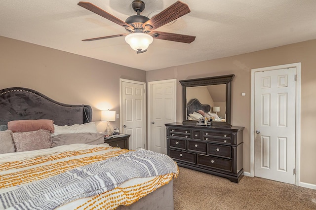 848 Skyline Park Dr, Signal Mountain, TN 37377 - bedroom featuring light carpet and ceiling fan