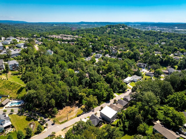 834 Dartmouth St, Chattanooga, TN 37405 - aerial view of residential area featuring a heavily wooded area