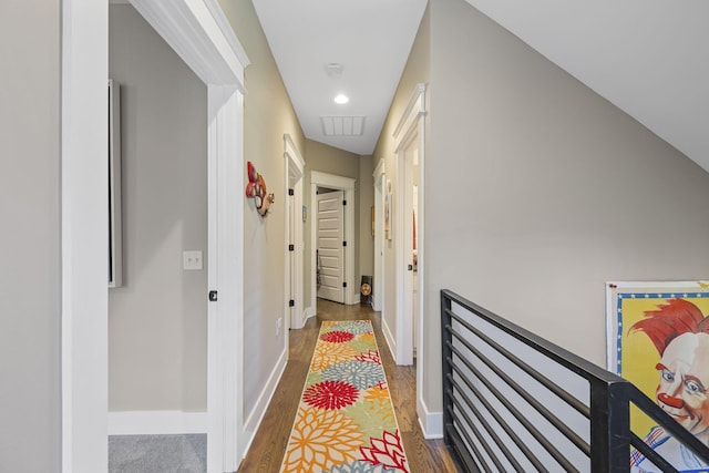 834 Dartmouth St, Chattanooga, TN 37405 - hall with wood finished floors and baseboards