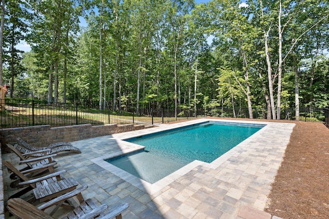 596 Nature Trl, Soddy Daisy, TN 37379 - view of swimming pool with a patio and a fenced backyard
