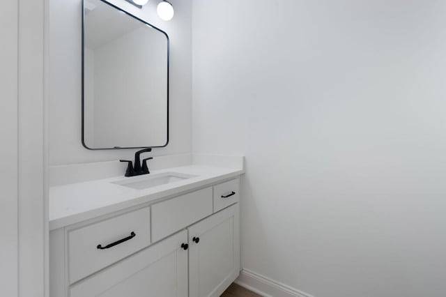 1310 Top St, Chattanooga, TN 37408 - bathroom featuring vanity and baseboards