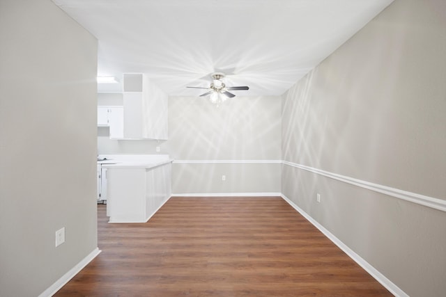 900 Mountain Creek Rd Unit V479, Chattanooga, TN 37405 - spare room featuring ceiling fan and wood finished floors