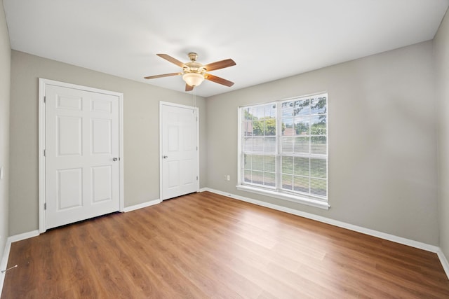 900 Mountain Creek Rd Unit V479, Chattanooga, TN 37405 - unfurnished bedroom featuring wood finished floors and a ceiling fan