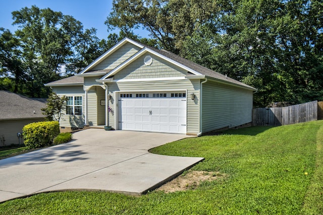 5215 Austin Rd, Hixson, TN 37343 - view of front of home featuring concrete driveway, a garage, and crawl space