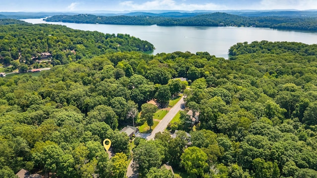 6515 Lake Shadows Cir, Hixson, TN 37343 - drone / aerial view of a large body of water