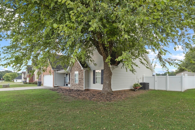 90 Quail Run, Lafayette, GA 30728 - view of home's exterior featuring a garage and concrete driveway