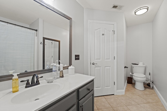 90 Quail Run, Lafayette, GA 30728 - bathroom featuring vanity and tile patterned floors