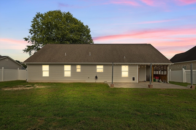 90 Quail Run, Lafayette, GA 30728 - rear view of property featuring a patio