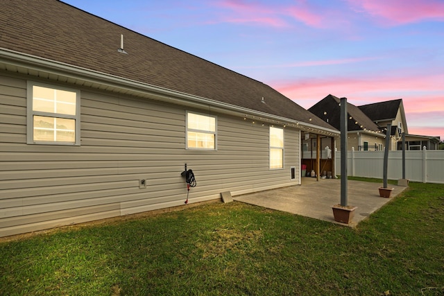90 Quail Run, Lafayette, GA 30728 - rear view of property featuring a patio area and roof with shingles