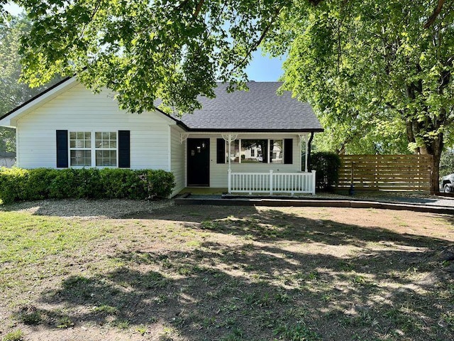 6248 Old Dunlap Rd, Whitwell, TN 37397 - view of front of property featuring covered porch and a shingled roof