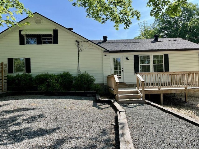 6248 Old Dunlap Rd, Whitwell, TN 37397 - view of front of property featuring a wooden deck
