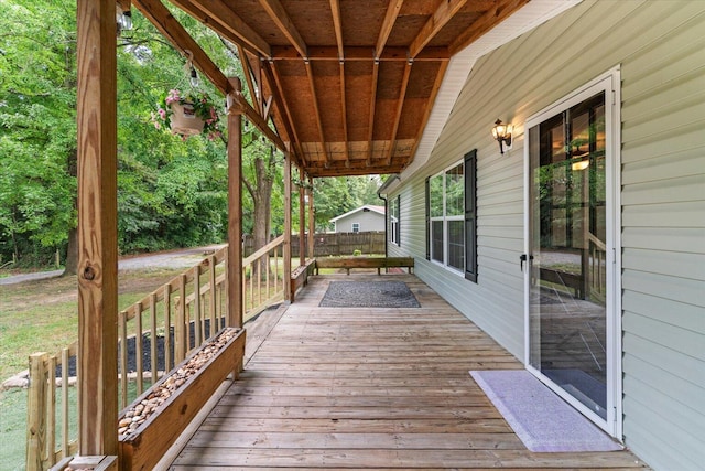 1483 Resaca Lafayette Rd NW, Resaca, GA 30735 - view of deck