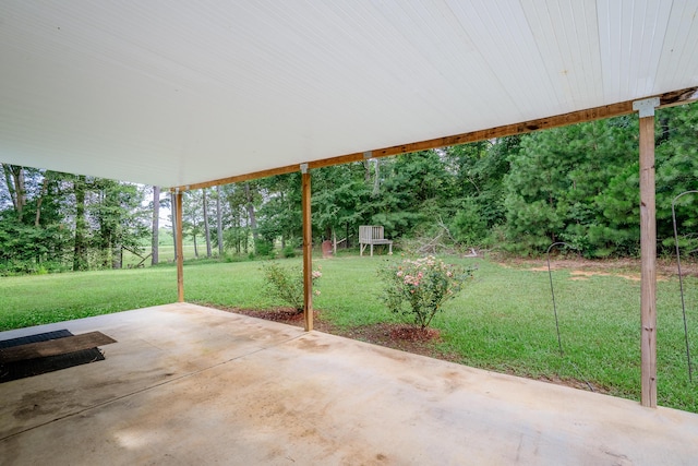 63 Applewood Ln, Chatsworth, GA 30705 - view of patio with view of scattered trees