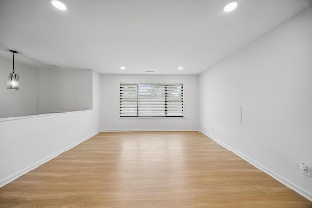 2427 Maplewood Dr, Chattanooga, TN 37421 - spare room featuring recessed lighting and light wood-type flooring