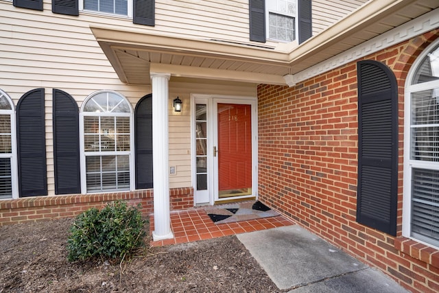 601 Black Oak Dr Unit 118, Dalton, GA 30721 - doorway to property featuring brick siding