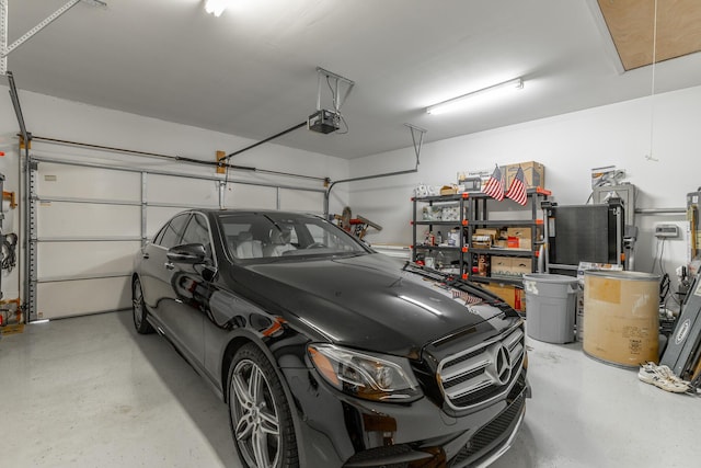 212 Cox Ln, Soddy Daisy, TN 37379 - garage with a garage door opener