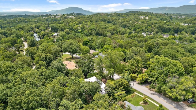 2554 Crestwood Dr, Chattanooga, TN 37415 - bird's eye view of a mountainous background