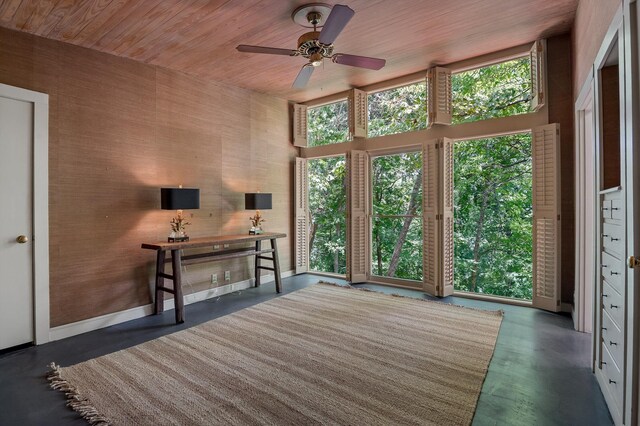 2554 Crestwood Dr, Chattanooga, TN 37415 - bedroom featuring wooden ceiling and multiple windows