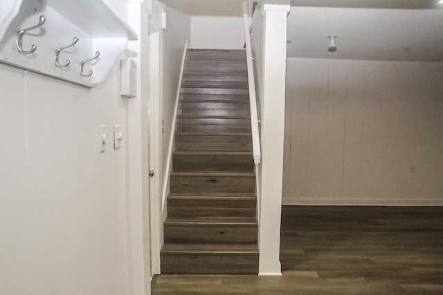 2730 Windthrush Dr, Chattanooga, TN 37421 - stairway with wood finished floors