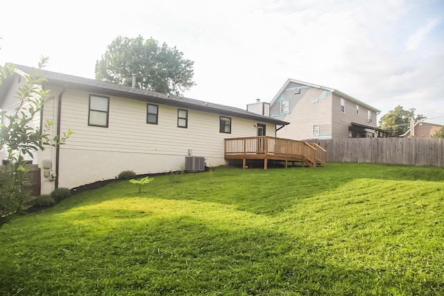 2730 Windthrush Dr, Chattanooga, TN 37421 - rear view of house with a deck and a chimney
