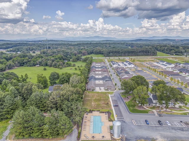 320 Kempton Ln Unit 2, Dalton, GA 30721 - bird's eye view of a pool and mountains