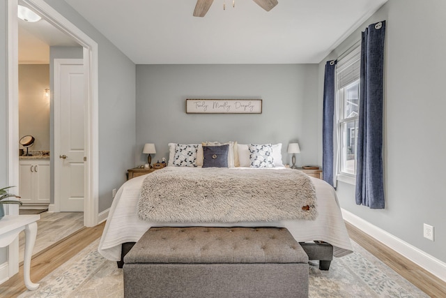 320 Kempton Ln Unit 2, Dalton, GA 30721 - bedroom featuring light wood finished floors and a ceiling fan