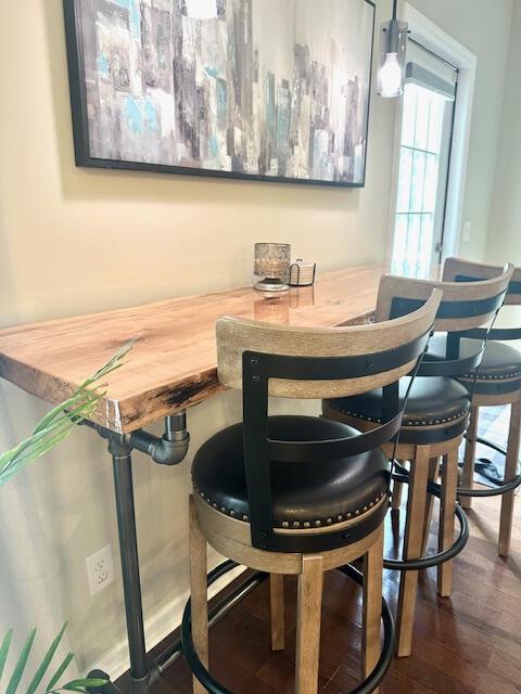 8041 Hamilton Mill Dr, Chattanooga, TN 37421 - dining space featuring wood finished floors