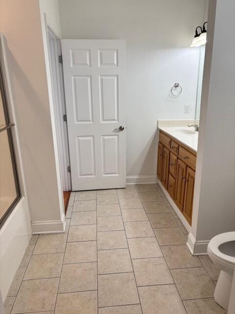 731 Callaway Ct, Chattanooga, TN 37421 - full bath featuring vanity and tile patterned floors