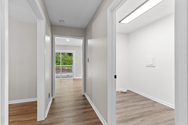2219 Rocky Face Cir, Dalton, GA 30720 - hall with wood finished floors and baseboards