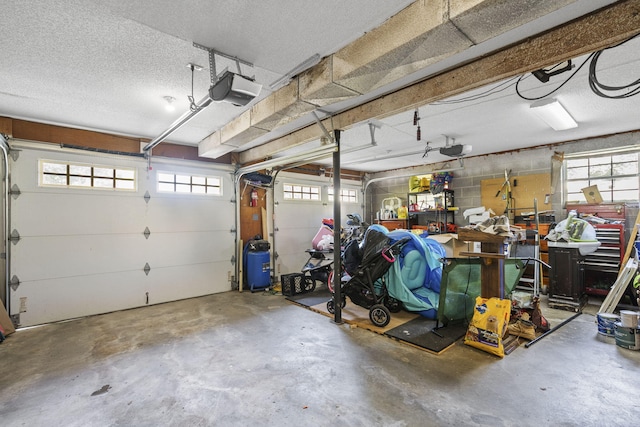 7700 Dune Ln, Hixson, TN 37343 - garage featuring a garage door opener