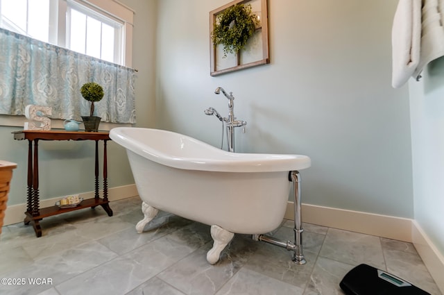 bathroom featuring a bathtub