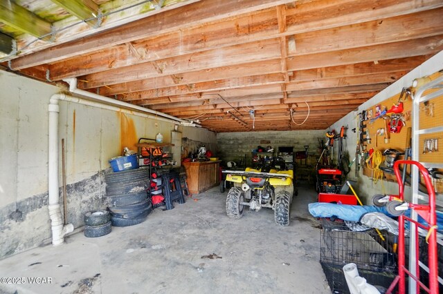 442 N Phillips Rd, Harrod, OH 45850 - view of garage