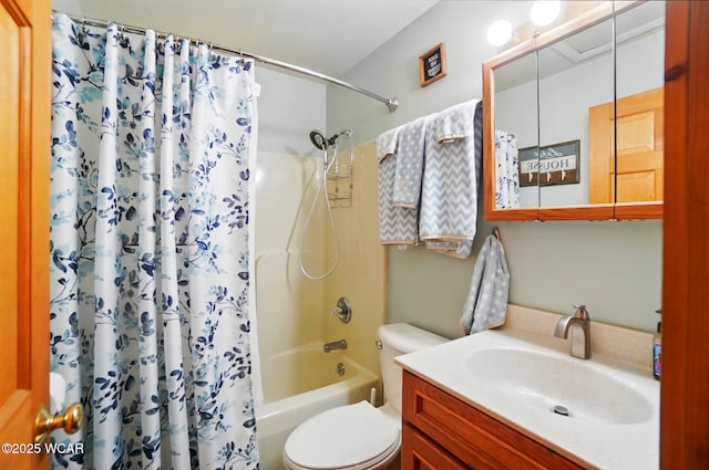 351 Prater St, Russells Point, OH 43348 - bathroom with shower / bath combination with curtain and vanity