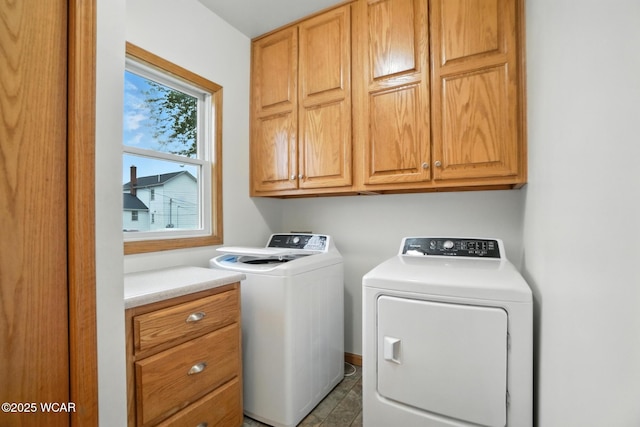 210 N Pierce St, Delphos, OH 45833 - washroom with cabinet space and independent washer and dryer