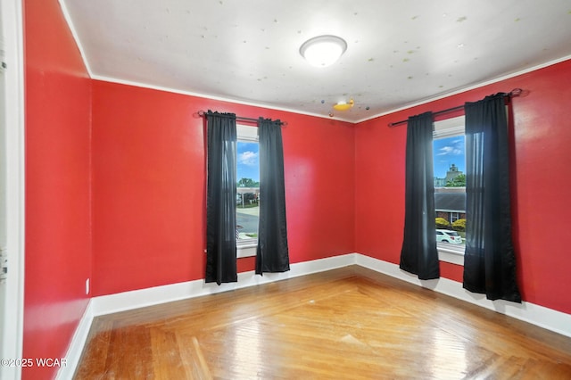210 N Pierce St, Delphos, OH 45833 - empty room featuring baseboards and wood finished floors